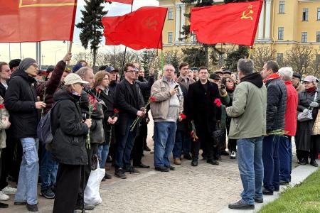 День рождения Ильича в городе трех революций