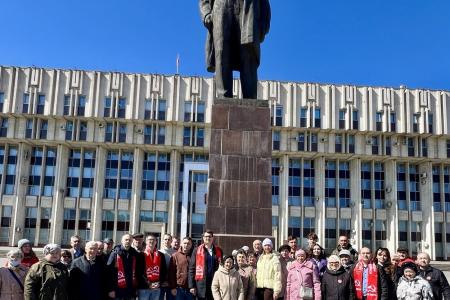 В Тульской области прошли праздничные мероприятия в ознаменование 156-й годовщины со дня рождения В.И. Ленина