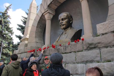 156-я годовщина со дня рождения В.И. Ленина в Челябинске