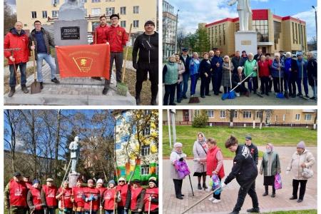 В Тульской области прошли праздничные мероприятия в ознаменование 156-й годовщины со дня рождения В.И. Ленина