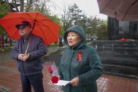 В Калмыкии коммунисты и сторонники Компартии  отметили 156-ю годовщину со дня рождения В.И. Ленина
