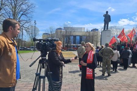 Коммунисты Кабардино-Балкарии торжественно отметили 156-ю годовщину со дня рождения Владимира Ильича Ленина