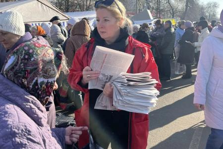 Мордовия. Ярмарка в Саранске: «Наша Правда» ушла в народ
