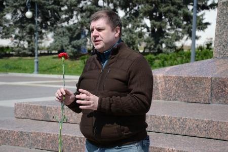 Астраханские коммунисты отметили 156-летие В.И. Ленина