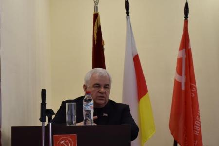 К.К. Тайсаев принял участие в V Пленуме Северо-Осетинского республиканского отделения КПРФ