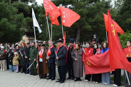 В Дагестане состоялся автопробег в честь 65-летнего юбилея Дня космонавтики