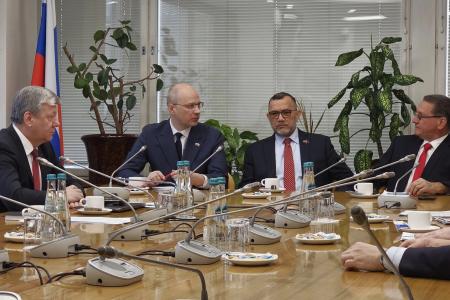 Дмитрий Новиков на встрече с делегацией Венесуэлы: “КПРФ продолжает борьбу за освобождение Николаса Мадуро”