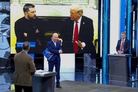 Дмитрий Новиков на Первом канале о том, как США превращают переговоры о мире в игру с надувательством