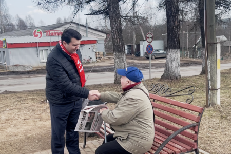 Новгородская область. Олег Лебедев организовал проведение Народного референдума в Любытинском и Мошенском  районах