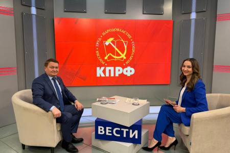 Владислав Егоров ответил на острые вопросы в студии «Россия-1»