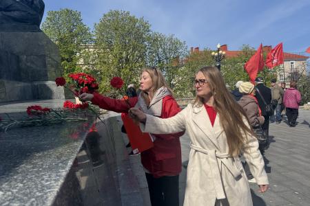 В Севастополе торжественно отметили 156 лет со дня рождения В.И. Ленина