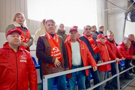 При поддержке КПРФ в городе Сергач Нижегородской области состоялся детско-юношеский турнир по хоккею «ZA ГЕРОЕВ СВО»