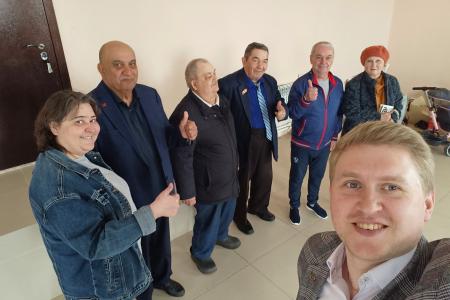 Первый секретарь Челябинского обкома КПРФ Денис Курочкин посетил Октябрьский район и Южноуральск