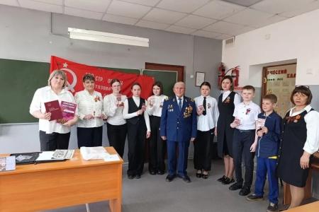 Забайкалье. Коммунист провёл урок мужества в школе села Александровка