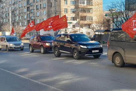 В Архангельске прошел автопробег ко Дню Космонавтики