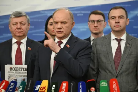 Г.А. Зюганов выступил перед журналистами