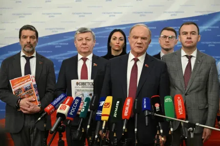 Г.А. Зюганов выступил перед журналистами