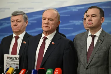 Г.А. Зюганов выступил перед журналистами