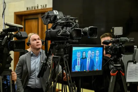 Г.А. Зюганов выступил перед журналистами