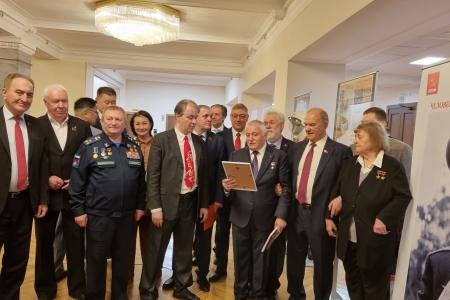 Николай Васильев принял участие в открытии выставки «Человек страны советов в Космосе»