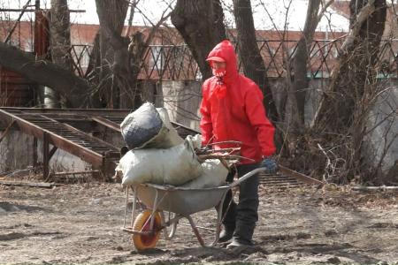 Ленинский субботник в Омске