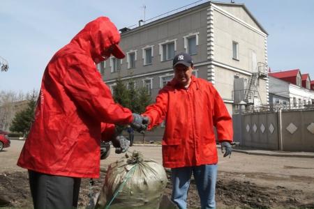 Ленинский субботник в Омске