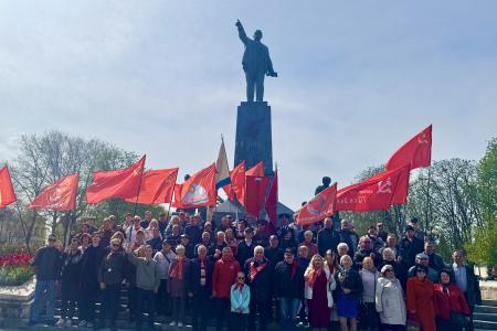 В Севастополе торжественно отметили 156 лет со дня рождения В.И. Ленина