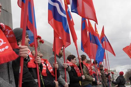 Свердловские коммунисты отметили 156 годовщину со дня рождения В.И. Ленина