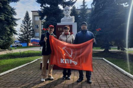 В Тамбове отметили 156-ую годовщину со дня рождения В.И. Ленина