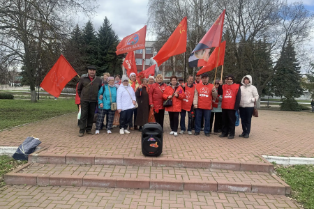 В Тамбове отметили 156-ую годовщину со дня рождения В.И. Ленина