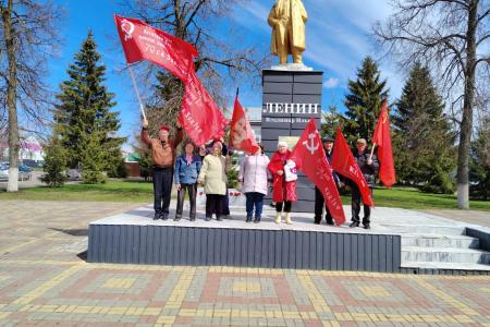 В Тамбове отметили 156-ую годовщину со дня рождения В.И. Ленина