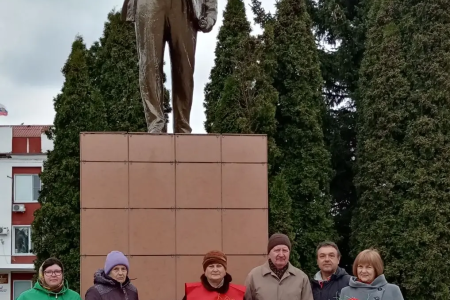 В Тамбове отметили 156-ую годовщину со дня рождения В.И. Ленина