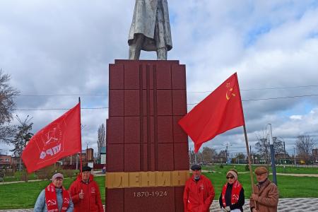 В Тамбове отметили 156-ую годовщину со дня рождения В.И. Ленина