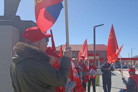Торжественные мероприятия, посвященные 156-й годовщине со Дня рождения В.И. Ленина, прошли в Рязани