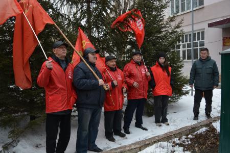 Забайкальский край. Автопробег и митинг в честь Дня рождения Владимира Ленина прошёл в Чите