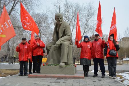 Забайкальский край. Автопробег и митинг в честь Дня рождения Владимира Ленина прошёл в Чите