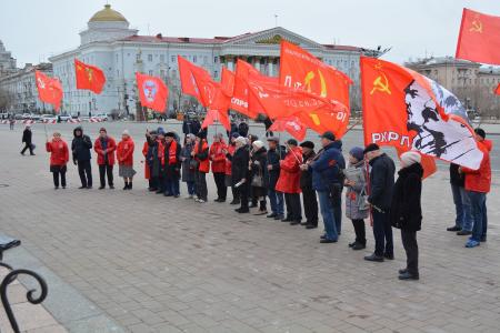Забайкальский край. Автопробег и митинг в честь Дня рождения Владимира Ленина прошёл в Чите