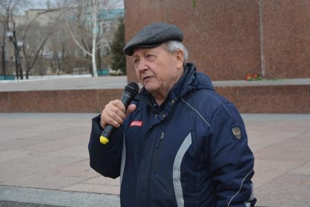 Забайкальский край. Автопробег и митинг в честь Дня рождения Владимира Ленина прошёл в Чите