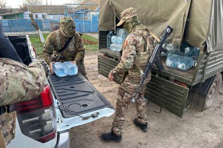 Херсонские бойцы передали благодарность Центральному комитету КПРФ