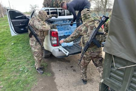 Херсонские бойцы передали благодарность Центральному комитету КПРФ
