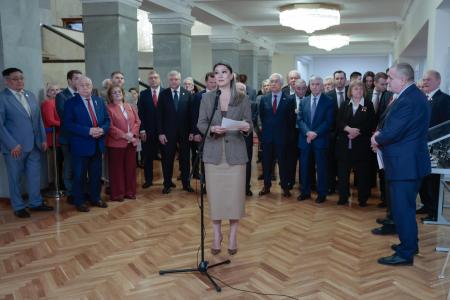 «Человек страны советов в Космосе». Г.А. Зюганов выступил на открывшейся в Госдуме выставке