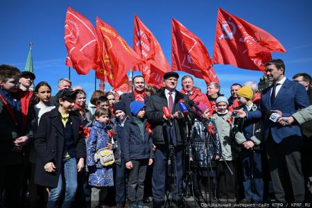 Г.А. Зюганов: Ленин открыл новый мир, где правил труд, а не капитал
