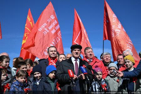 Г.А. Зюганов: Ленин открыл новый мир, где правил труд, а не капитал