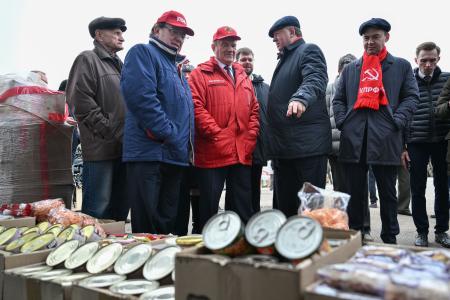 КПРФ - фронту. 20 апреля отправлен 152-й гуманитарный конвой КПРФ