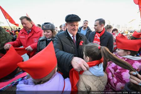 Г.А. Зюганов: Ленин открыл новый мир, где правил труд, а не капитал