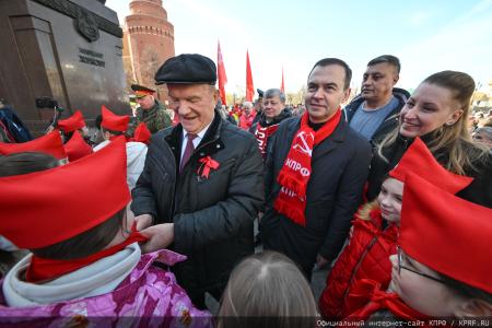 Г.А. Зюганов: Ленин открыл новый мир, где правил труд, а не капитал