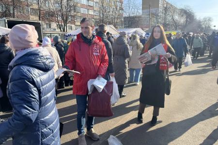 Мордовия. Ярмарка в Саранске: «Наша Правда» ушла в народ