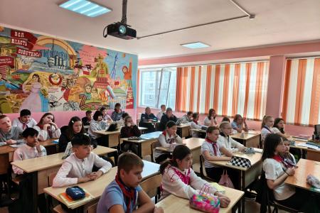 Самарские комсомольцы провели космический урок