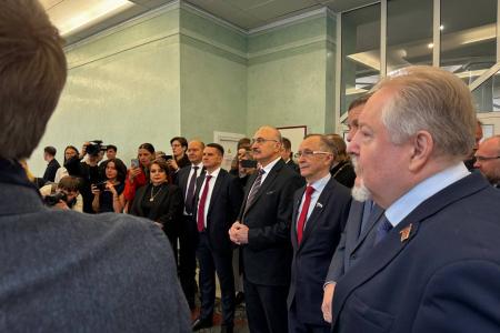 Сергей Обухов на открытии выставки о восстановлении надвратных икон Кремля: «Мы стали бережнее к своим корням и непрерывности нашей истории»