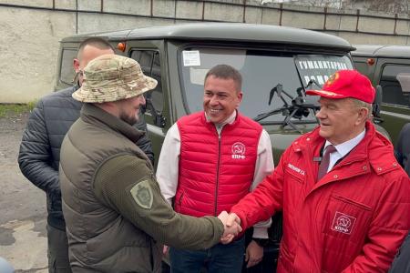 Ульяновская область. Коммунисты доставили гуманитарный груз в зону СВО